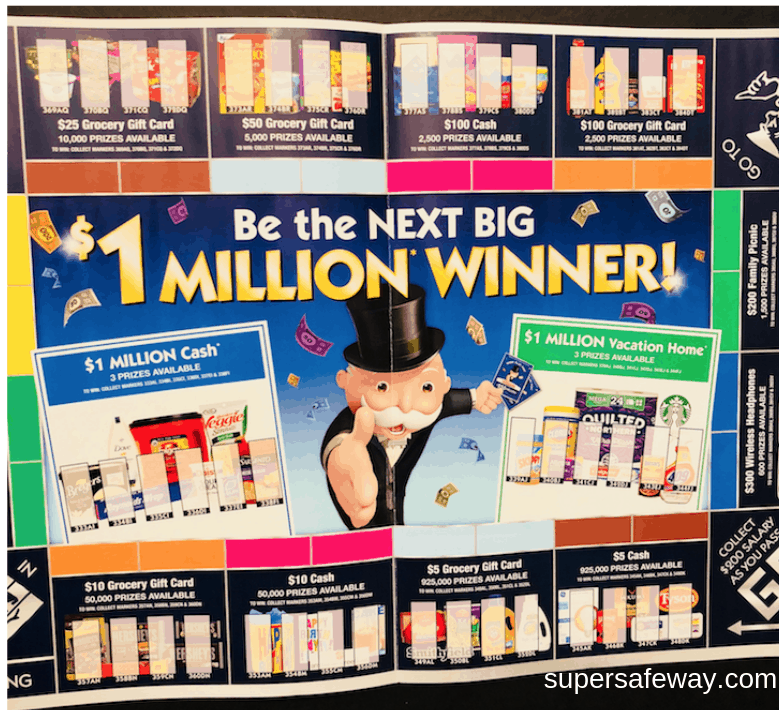 Safeway monopoly Board 2019 Mile High On The Cheap