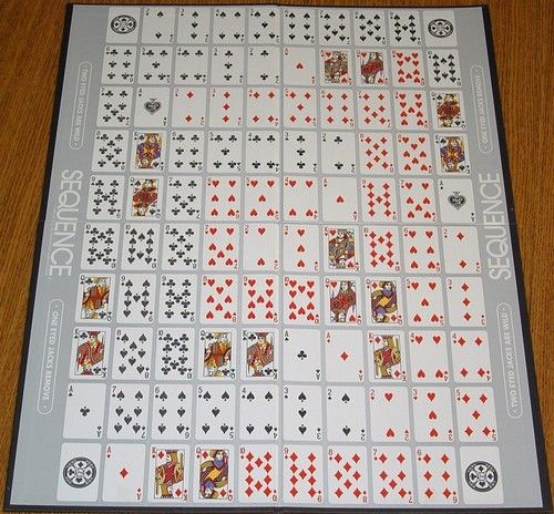 Sequence Board Game Layout Sequence Game Board Games Diy Video 