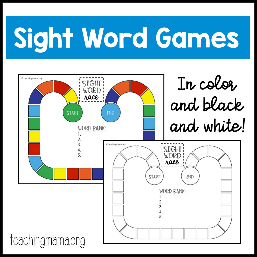 Sight Word Games