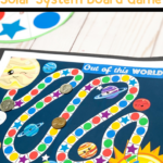 Solar System Board Game Free Printable Space Activities For Kids