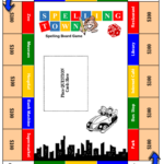 Spelling Town FREE SPELLING BOARD GAME All Things Topics