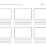 Storyboard Template For Kids Free Template Imagine Forest