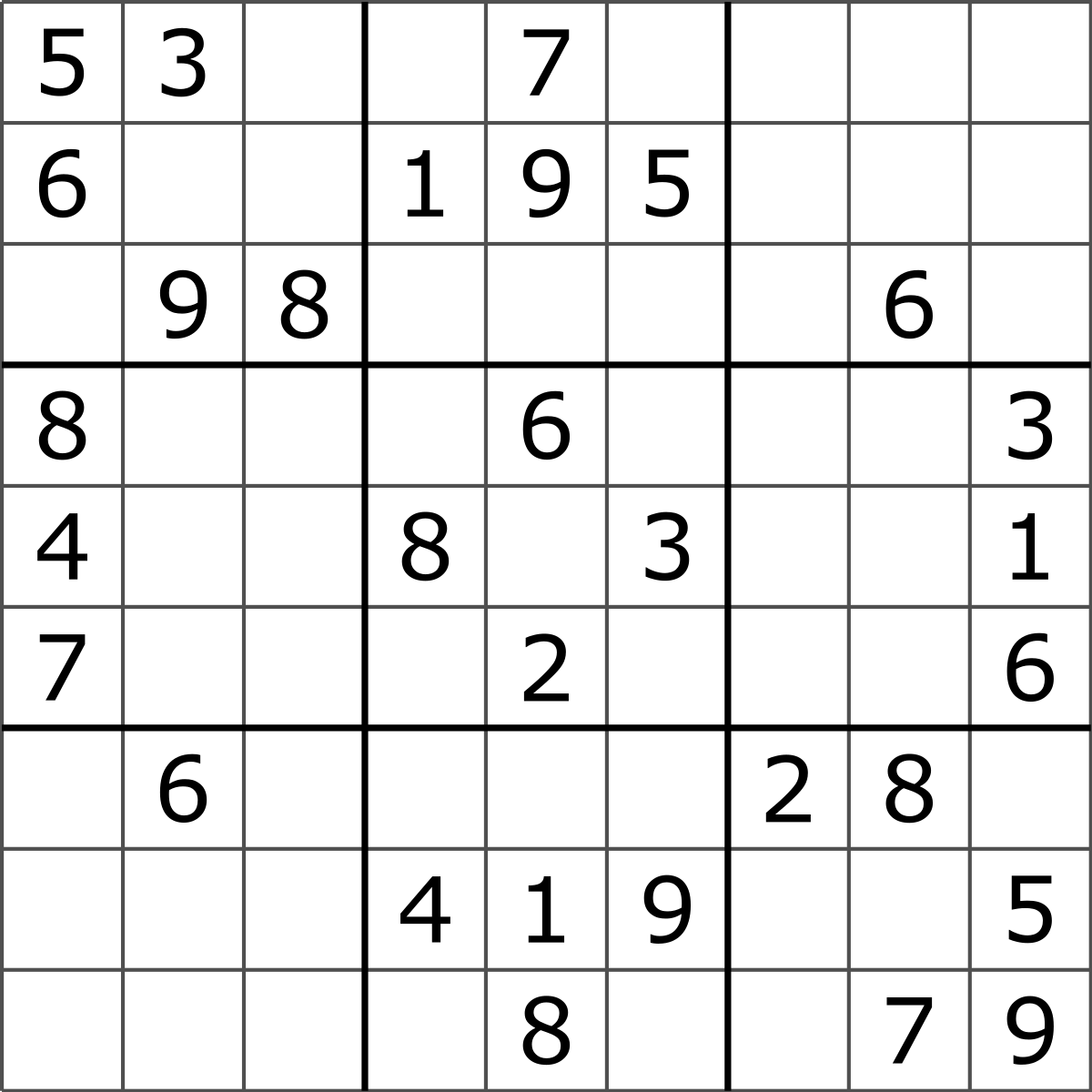 Sudoku Wikipedia