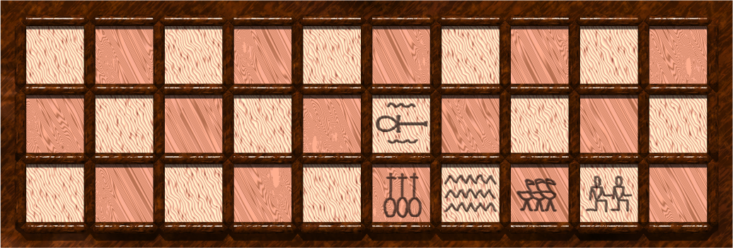 Thief On The Flats Printable Senet Boards