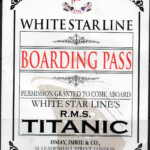 Titanic Ticket Template Google Search Titanic Rms Private Event Space