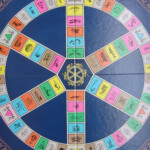 Trivial Pursuit Game Board For Use With Master Game Subsidiary Card